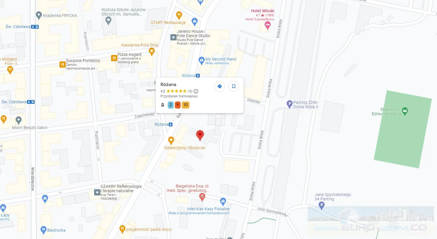 2 pokoje, mieszkanie 59,50 m², piętro 2, oferta nr , EDO-MW-5359, Poznań