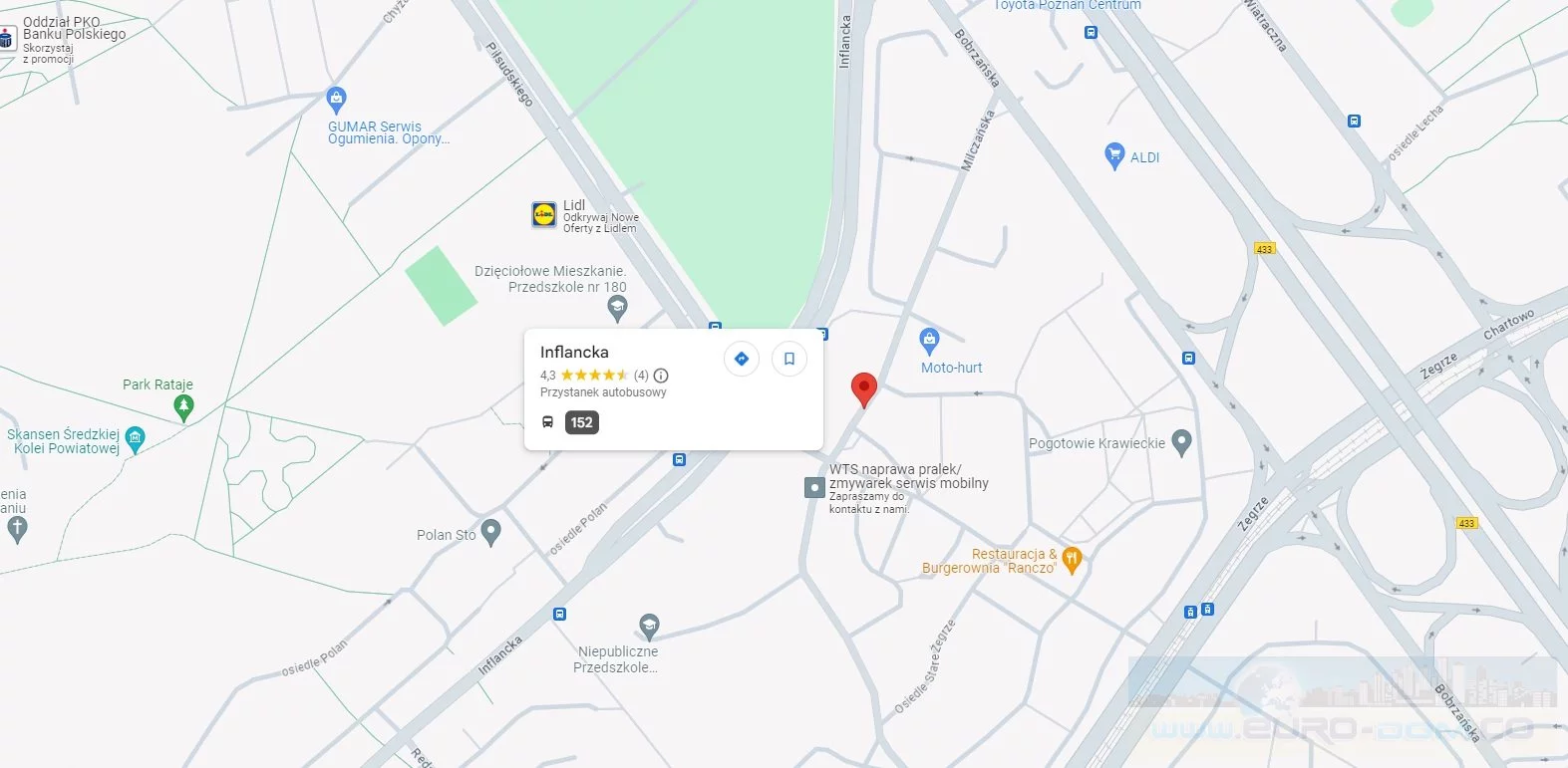 2 pokoje, mieszkanie 41,00 m², piętro 6, oferta nr , EDO-MW-4772, Poznań, Grunwald, Grunwald