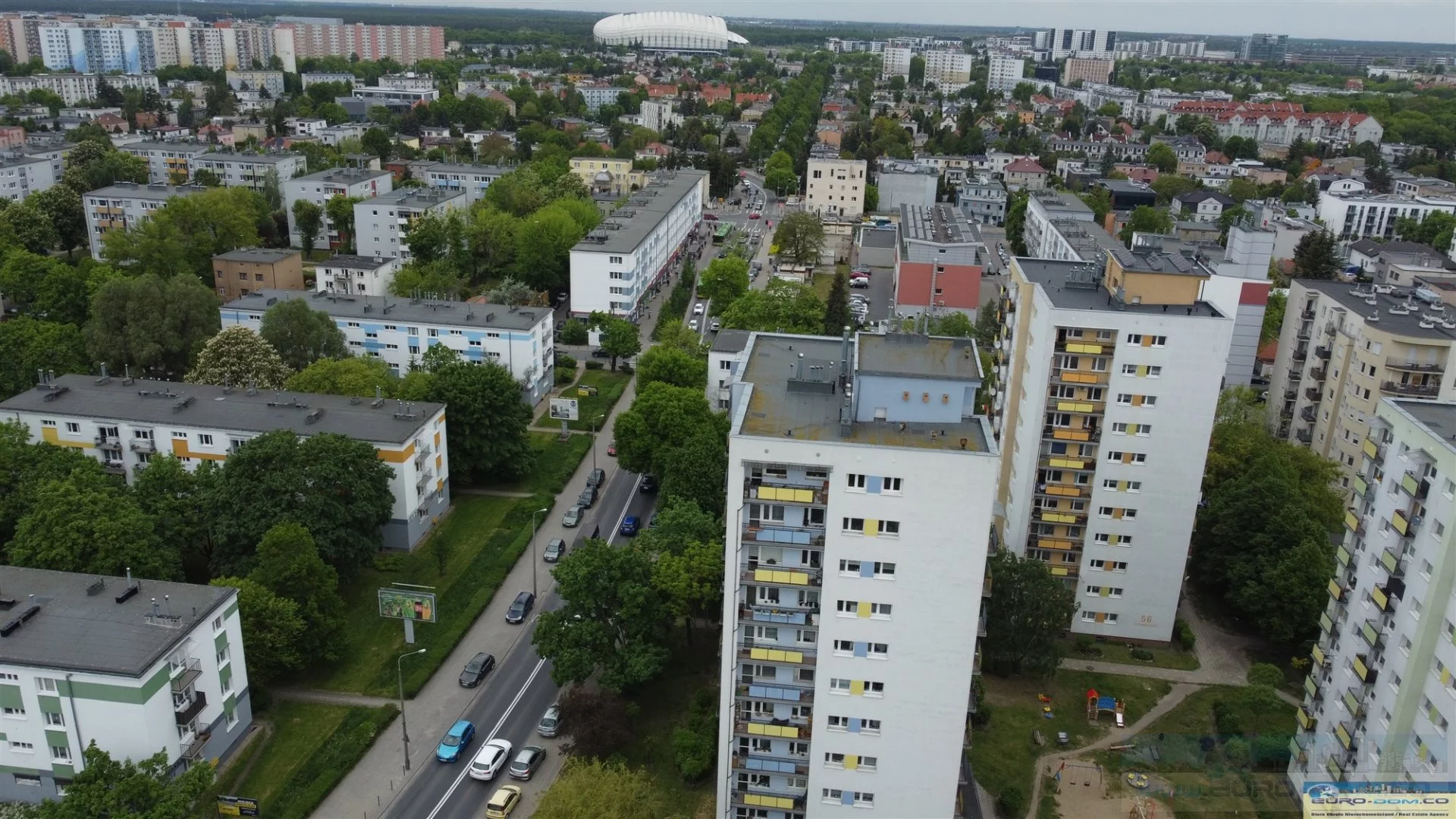2 pokoje, mieszkanie 38,00 m², piętro 8, oferta nr , EDO-MW-5258, Poznań, Grunwald, Grunwald
