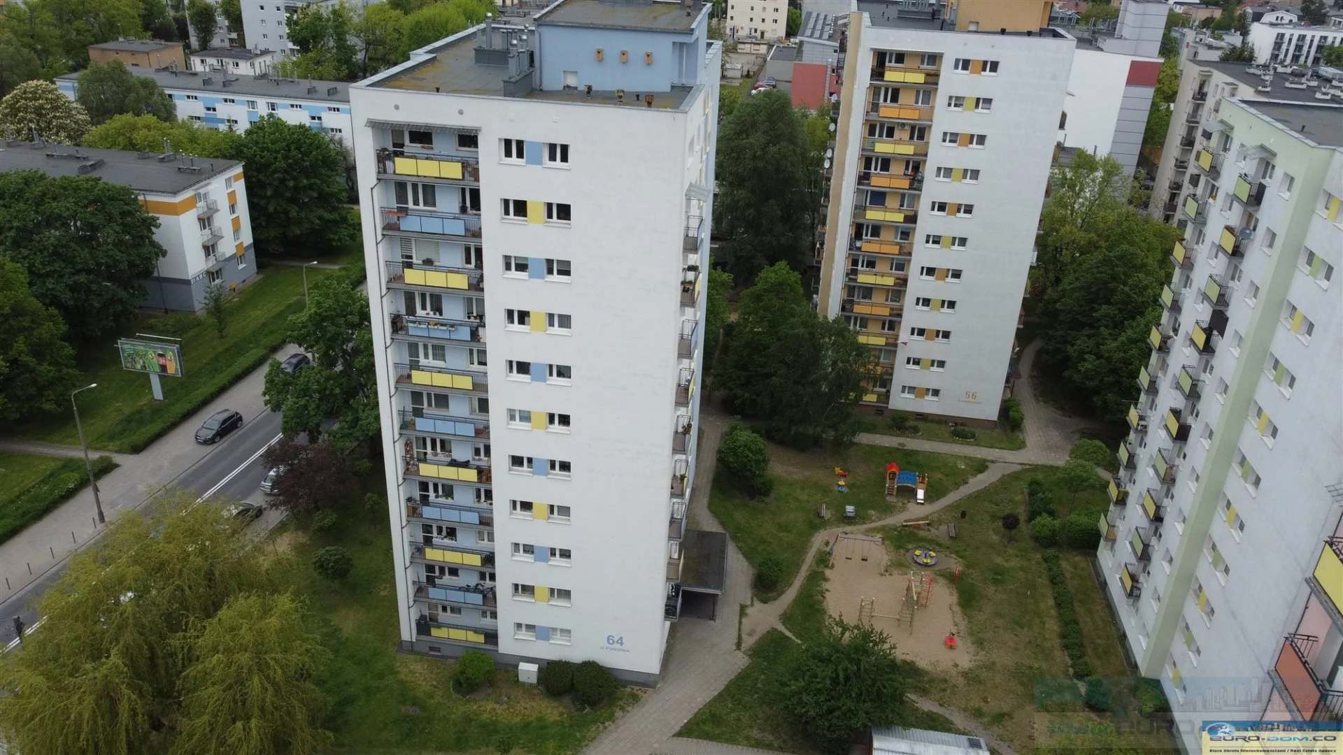 2 pokoje, mieszkanie 38,00 m², piętro 8, oferta nr , EDO-MW-5258, Poznań, Grunwald, Grunwald