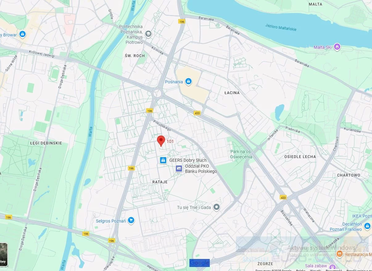 2 pokoje, mieszkanie 47,00 m², piętro 1, oferta nr , EDO-MW-5747, Poznań, Rataje, Rataje