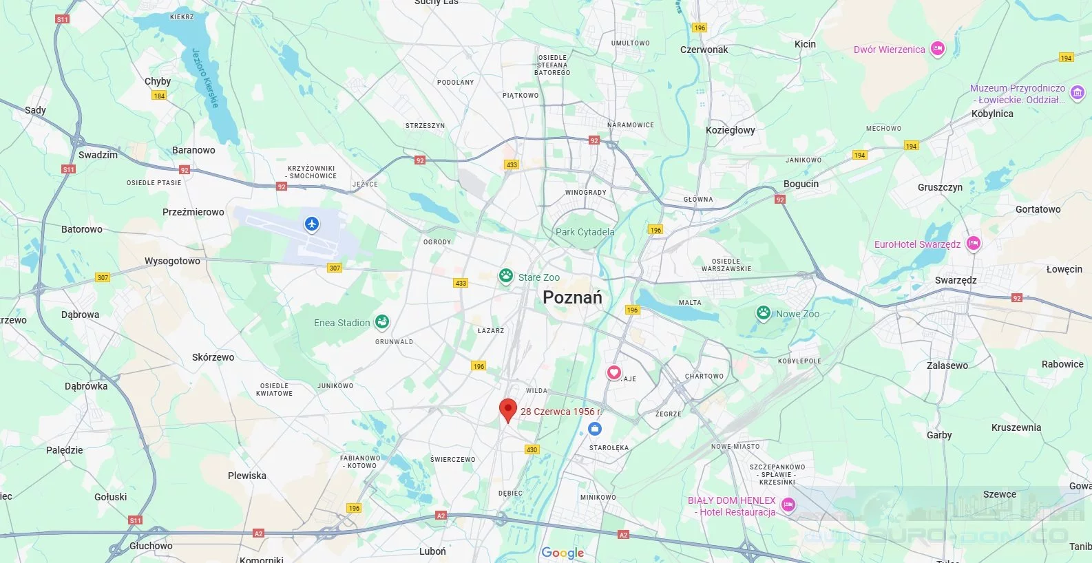 2 pokoje, mieszkanie 37,00 m², piętro 2, oferta nr , EDO-MW-5751, Poznań, Zielony Dębiec, Dębiec