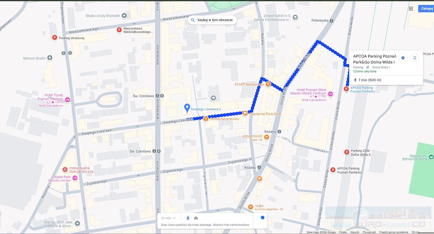 2 pokoje, mieszkanie 42,44 m², piętro 4, oferta nr , EDO-MW-5580, Poznań, Wilda, Wilda, Św. Czesława 6