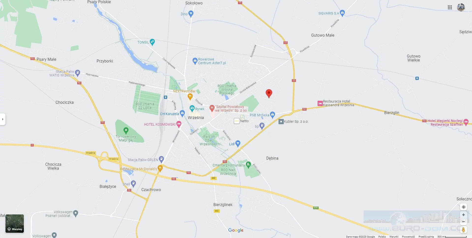 2 pokoje, mieszkanie 38,00 m², piętro 5, oferta nr , EDO-MW-5199, Września