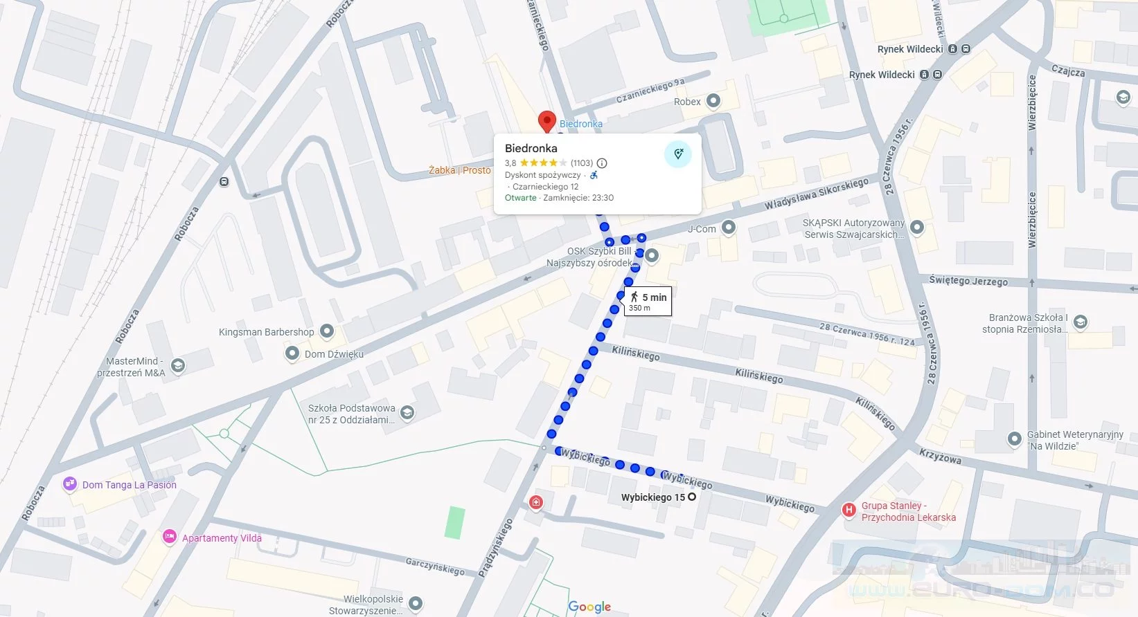 4 pokoje, mieszkanie 85,00 m², parter, oferta nr , EDO-MW-5739, Poznań, Wilda, Wilda, Wybickiego