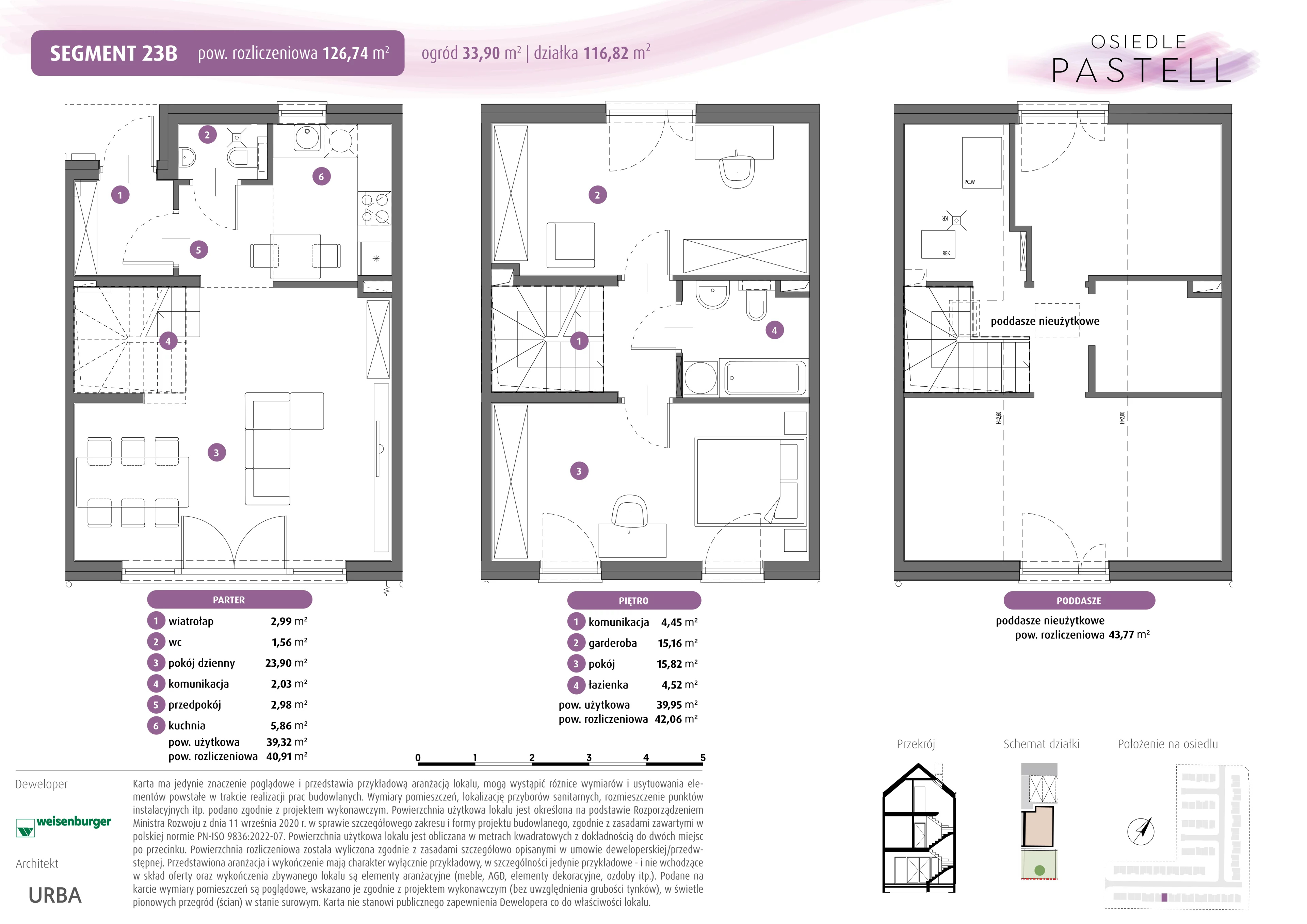 Dom 79,27 m², oferta nr 23.b, Osiedle Pastell, Warszawa, Białołęka, Henryków, ul. Kazimierza Pułaskiego