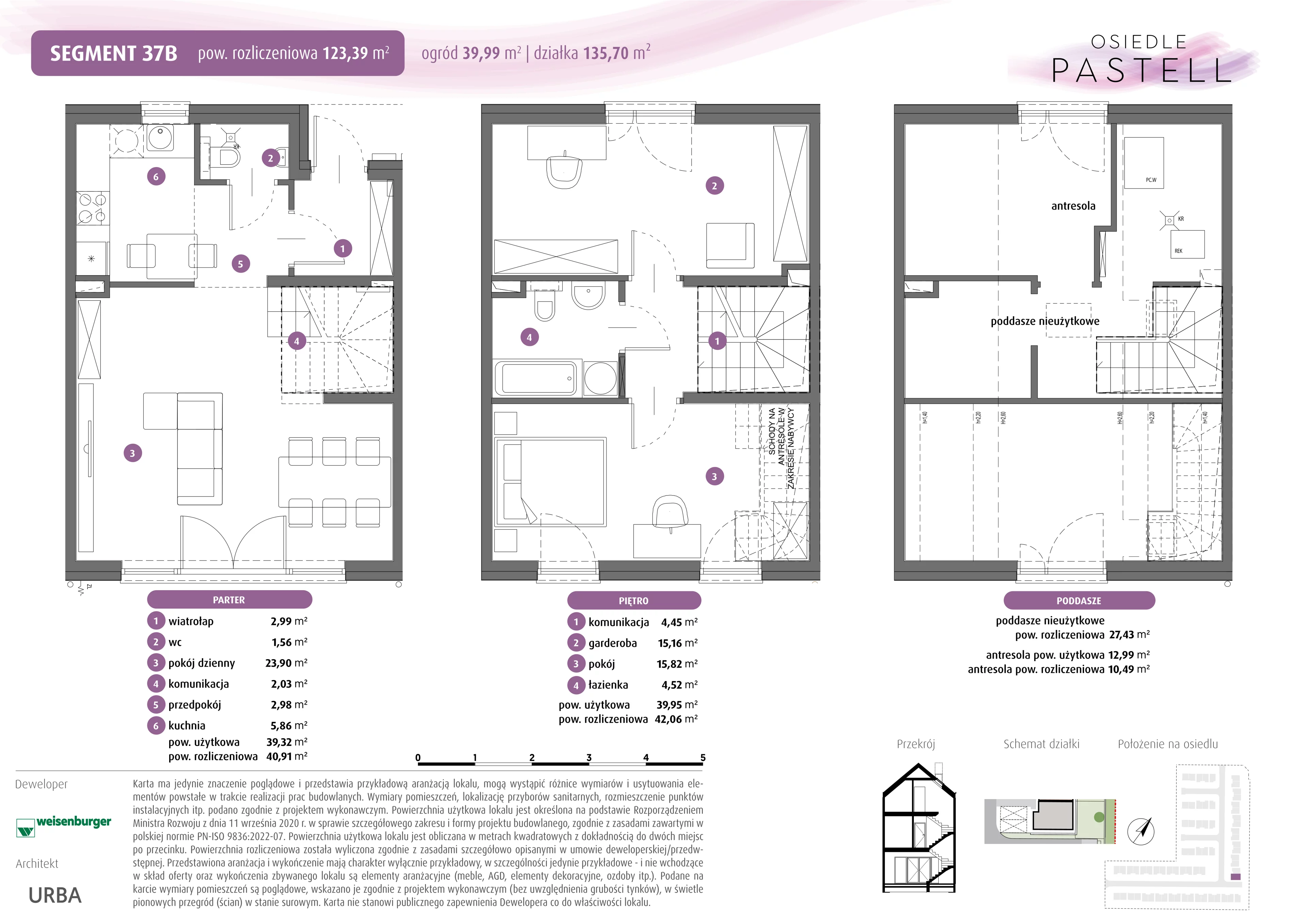 Dom 79,27 m², oferta nr 37.b, Osiedle Pastell, Warszawa, Białołęka, Henryków, ul. Kazimierza Pułaskiego