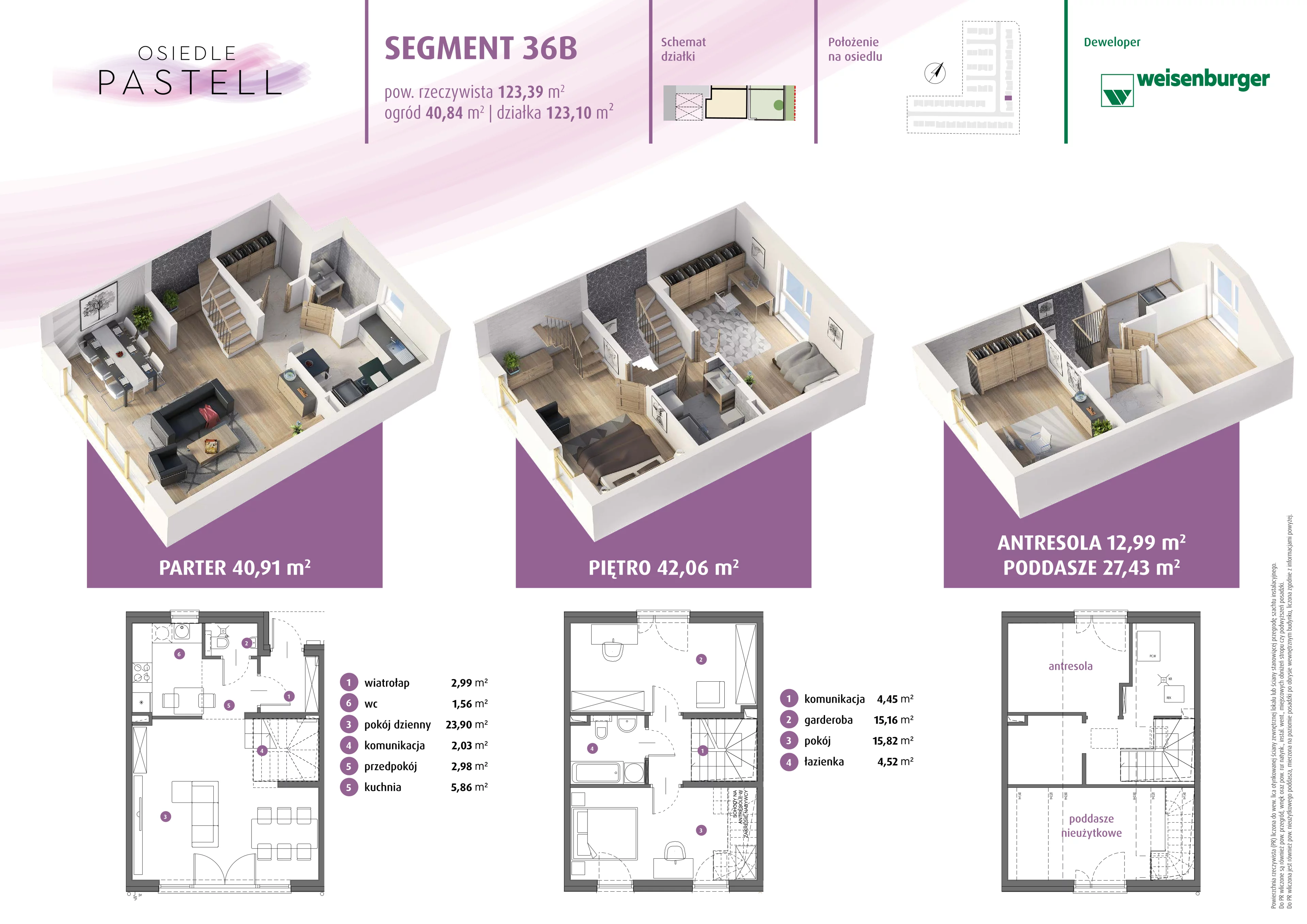 Dom 79,27 m², oferta nr 36.b, Osiedle Pastell, Warszawa, Białołęka, Henryków, ul. Kazimierza Pułaskiego