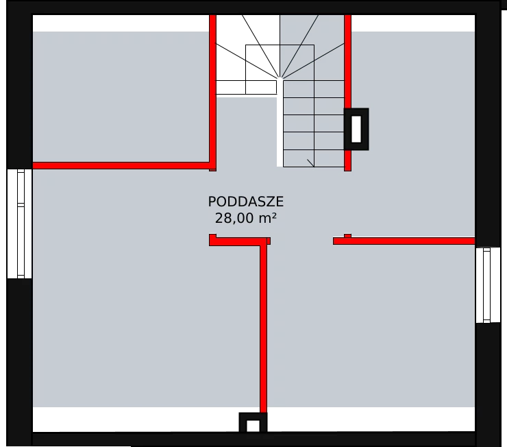 Dom 72,03 m², oferta nr 1.a, Osiedle Pastell, Warszawa, Białołęka, Henryków, ul. Kazimierza Pułaskiego