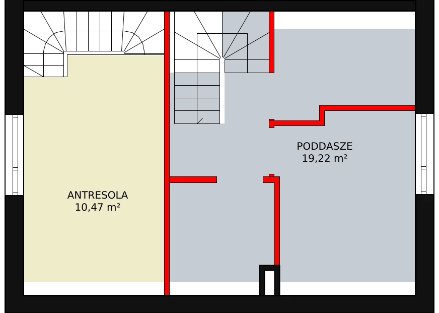 Dom 79,27 m², oferta nr 13.a, Osiedle Pastell, Warszawa, Białołęka, Henryków, ul. Kazimierza Pułaskiego