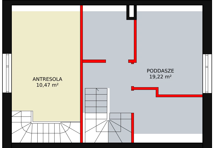 Dom 89,76 m², oferta nr 13.b, Osiedle Pastell, Warszawa, Białołęka, Henryków, ul. Kazimierza Pułaskiego