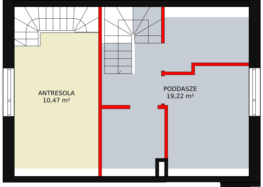 Dom 89,76 m², oferta nr 2.b, Osiedle Pastell, Warszawa, Białołęka, Henryków, ul. Kazimierza Pułaskiego