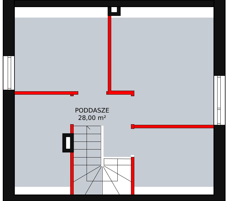 Dom 72,03 m², oferta nr 21.a, Osiedle Pastell, Warszawa, Białołęka, Henryków, ul. Kazimierza Pułaskiego