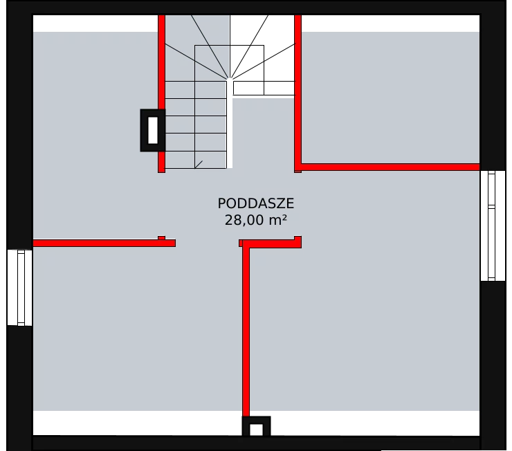 Dom 72,03 m², oferta nr 21.b, Osiedle Pastell, Warszawa, Białołęka, Henryków, ul. Kazimierza Pułaskiego