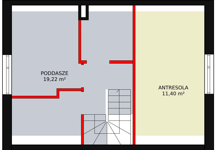 Dom 79,27 m², oferta nr 22.b, Osiedle Pastell, Warszawa, Białołęka, Henryków, ul. Kazimierza Pułaskiego