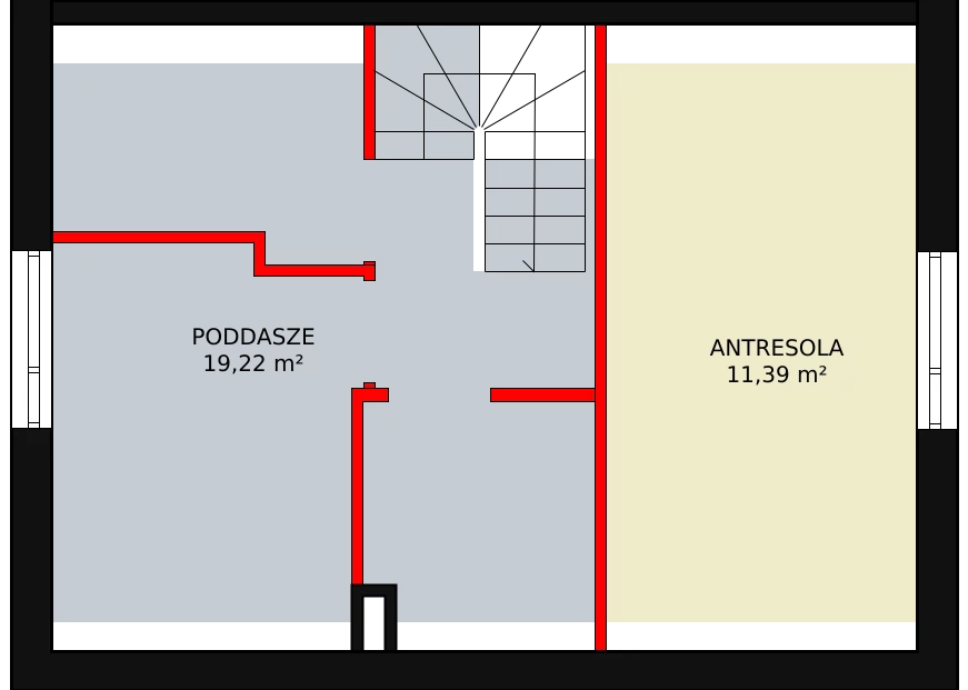 Dom 79,27 m², oferta nr 37.b, Osiedle Pastell, Warszawa, Białołęka, Henryków, ul. Kazimierza Pułaskiego