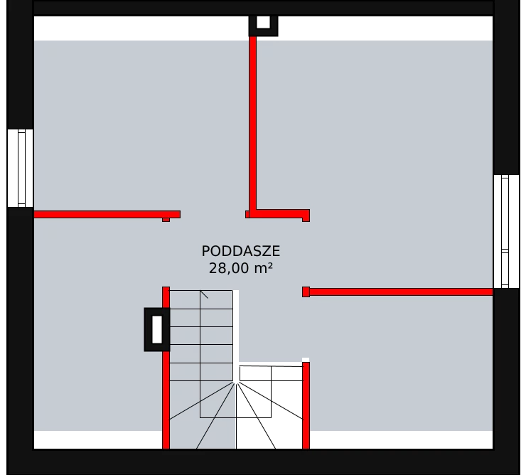 Dom 72,03 m², oferta nr 4.a, Osiedle Pastell, Warszawa, Białołęka, Henryków, ul. Kazimierza Pułaskiego