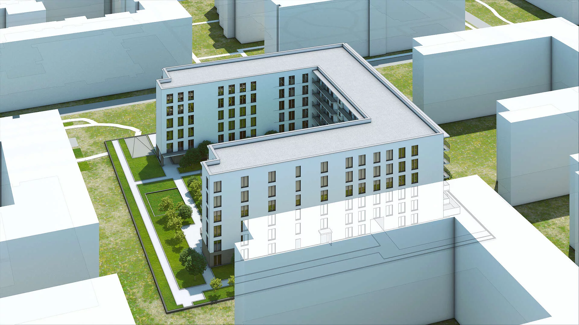 Nowe Mieszkanie, 54,76 m², 3 pokoje, 2 piętro, oferta nr AB3.1