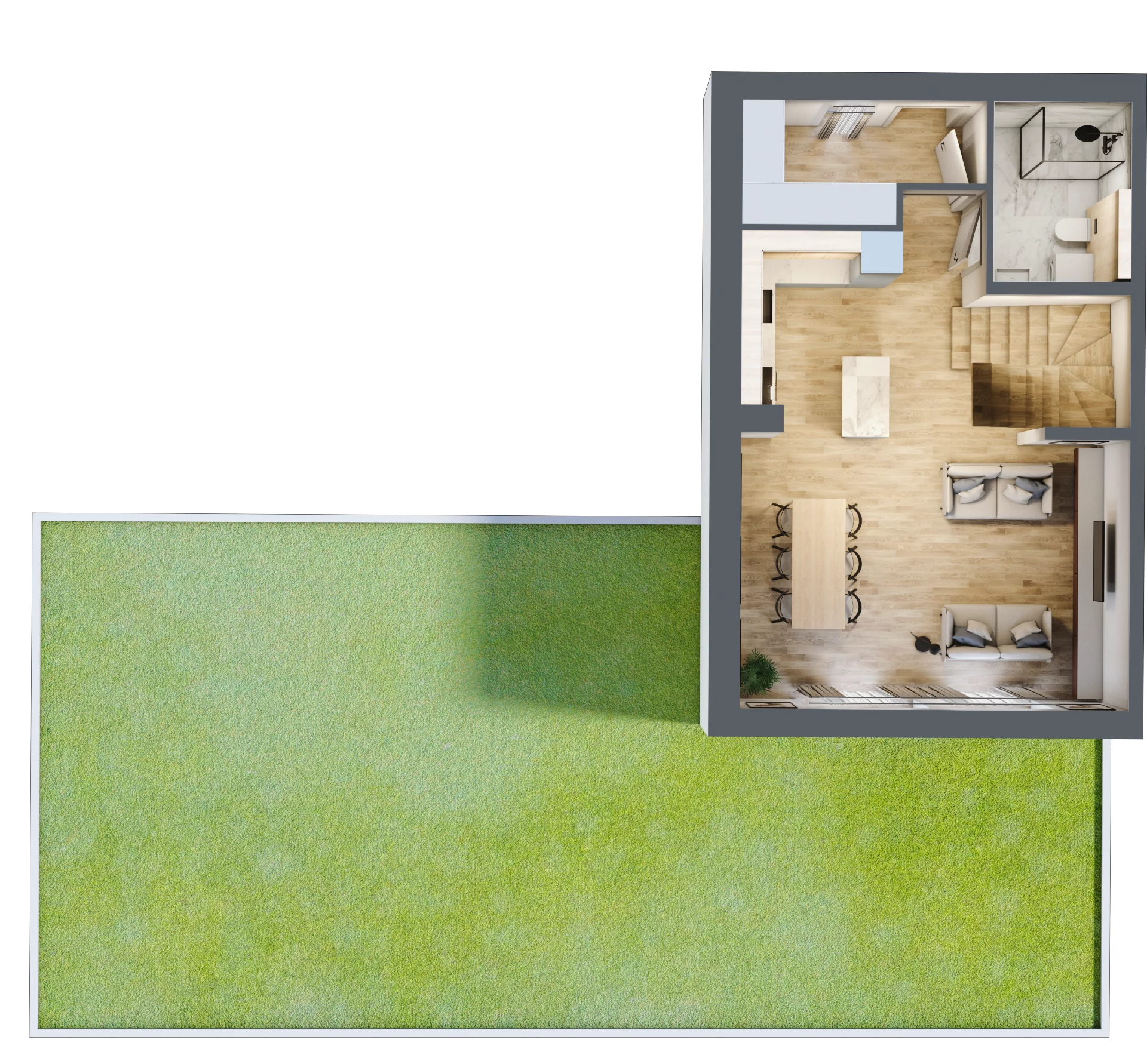 Dom 91,12 m², oferta nr 13B, Leszczyńskiego 25, Warszawa, Ursus, Gołąbki, ul. Leszczyńskiego 25