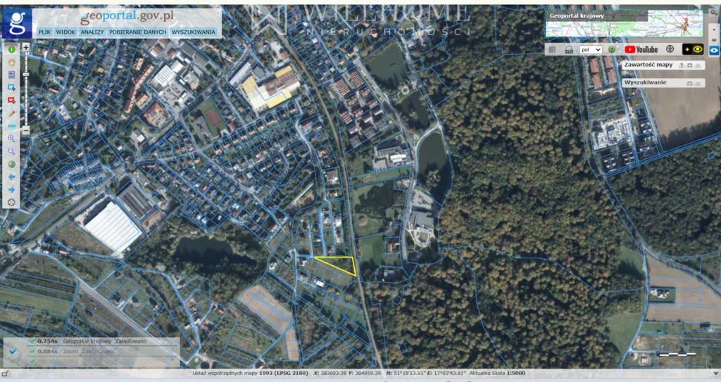 Działka 2 707,00 m², oferta nr , 130/16253/OGS, Trzebnica, gen. Leopolda Okulickiego