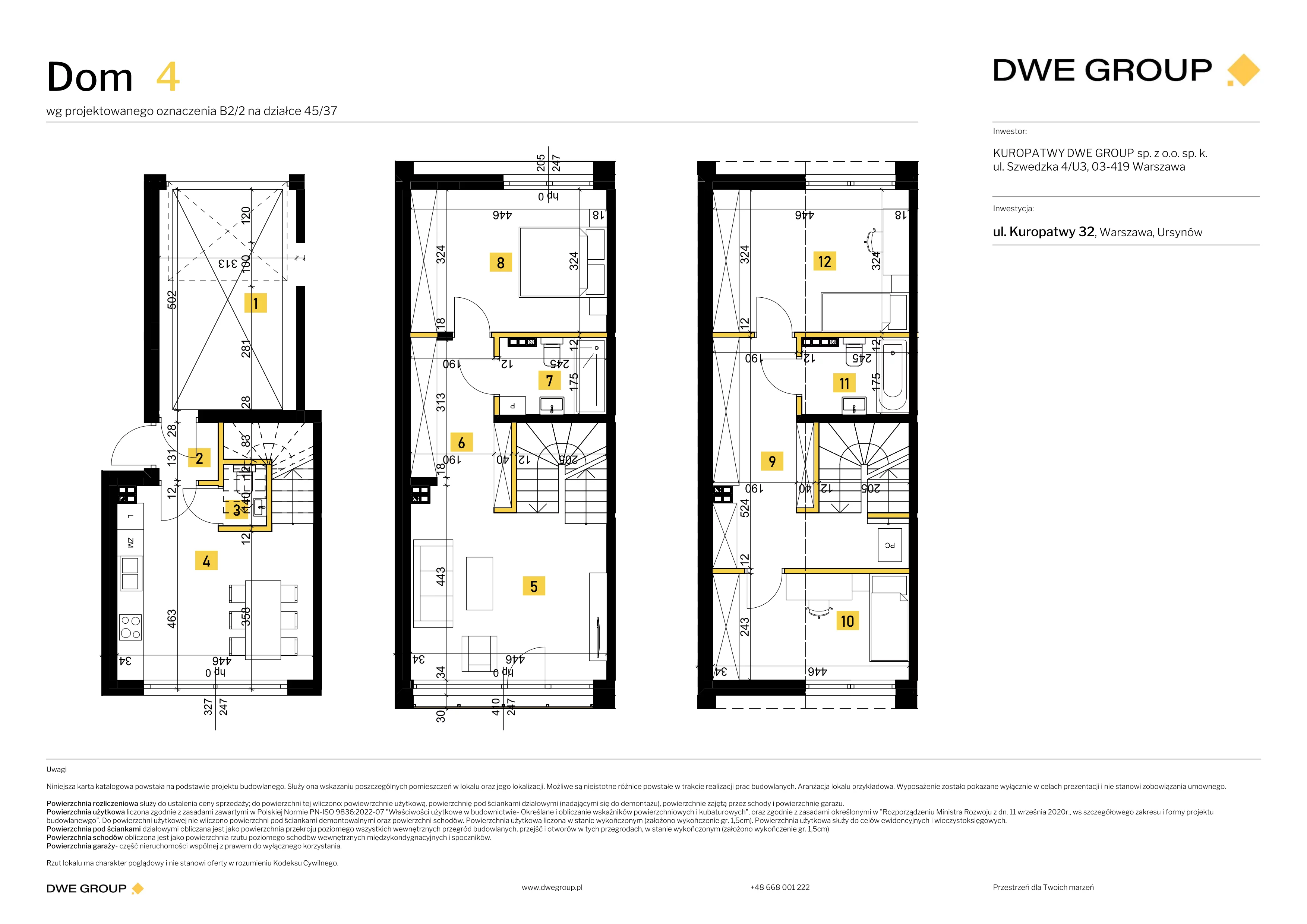 Dom 130,85 m², oferta nr 4, Kuropatwy, Warszawa, Ursynów, ul. Kuropatwy 32