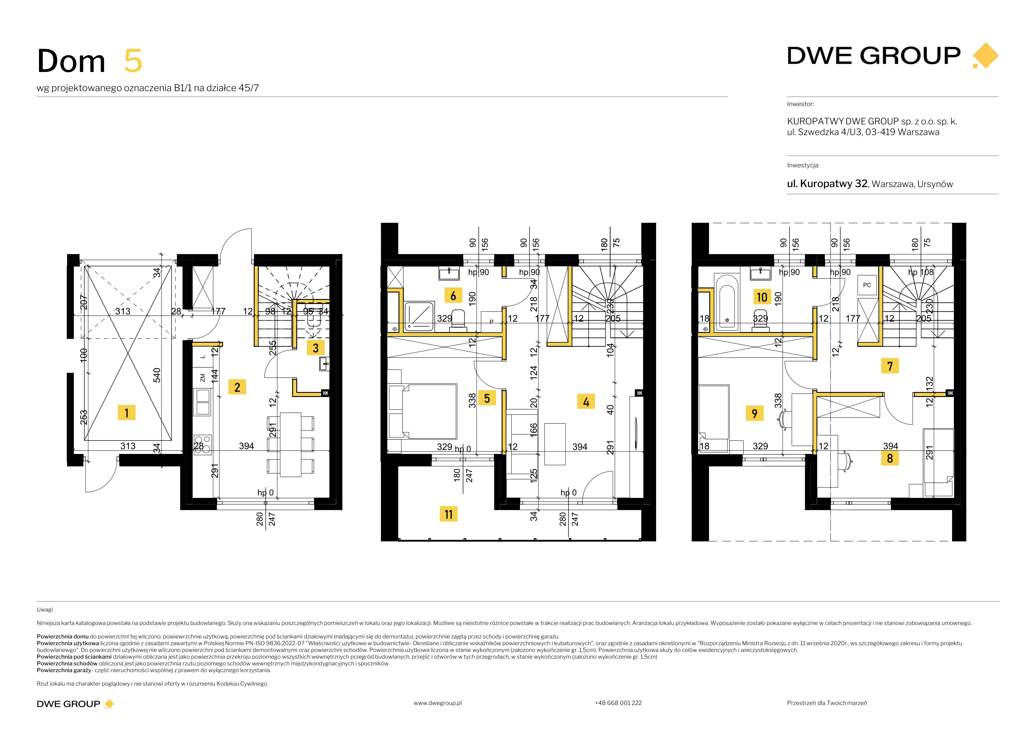 Dom 125,88 m², oferta nr 5, Kuropatwy, Warszawa, Ursynów, ul. Kuropatwy 32