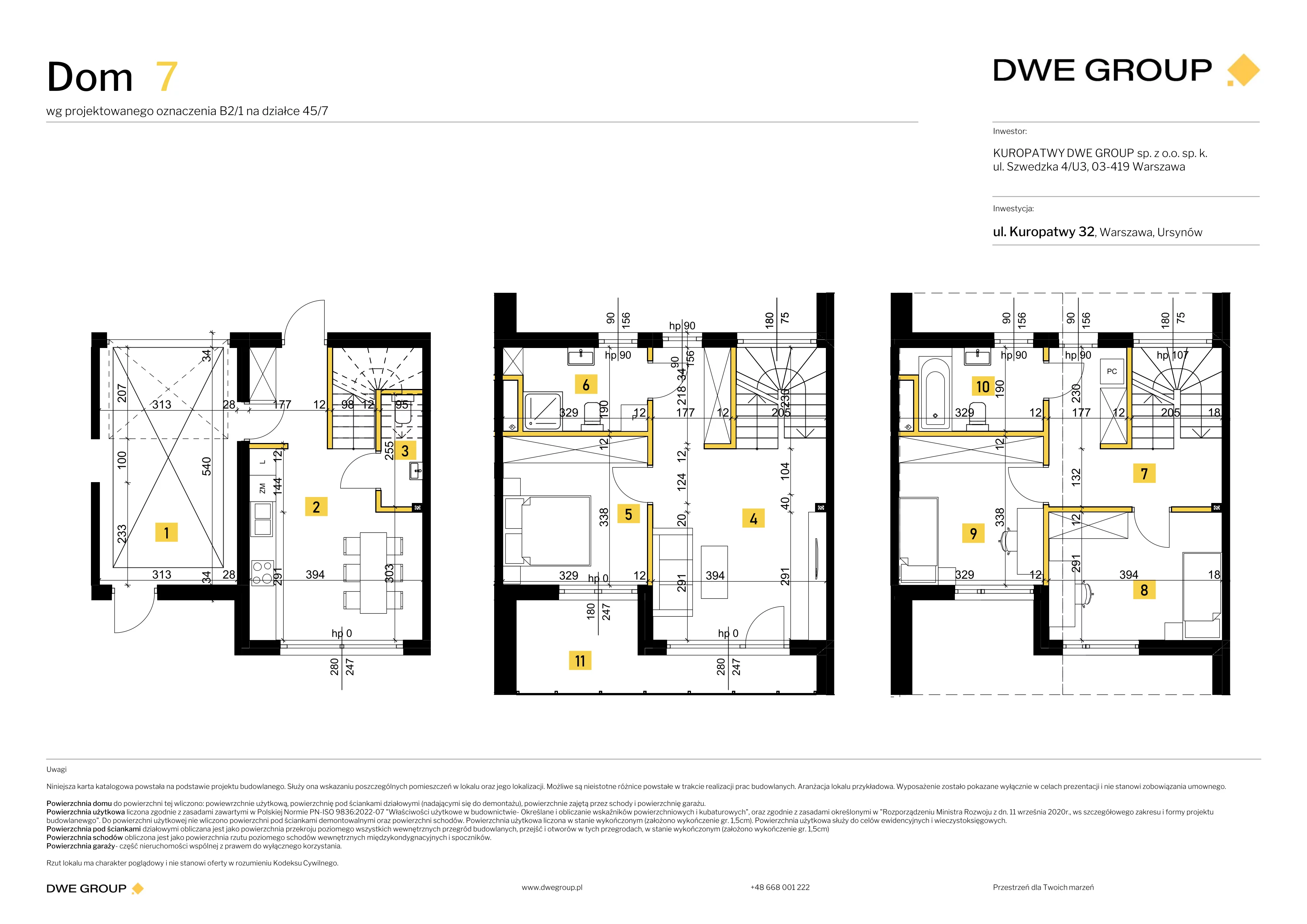 Dom 125,88 m², oferta nr 7, Kuropatwy, Warszawa, Ursynów, ul. Kuropatwy 32