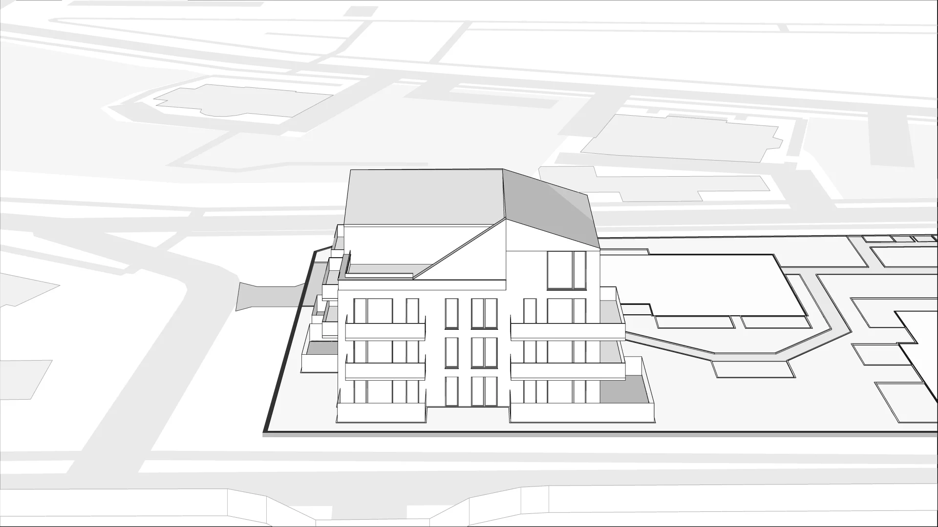 Wirtualna makieta 3D mieszkania 41.02 m², 2