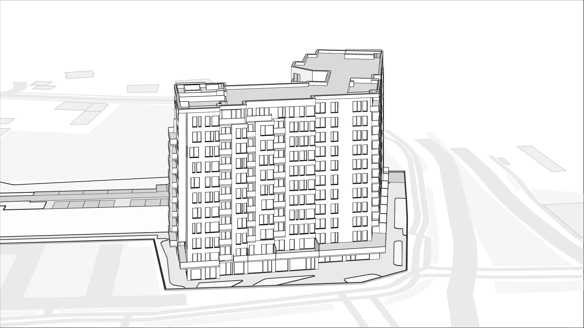 Wirtualna makieta 3D mieszkania 37.77 m², M24/KL1