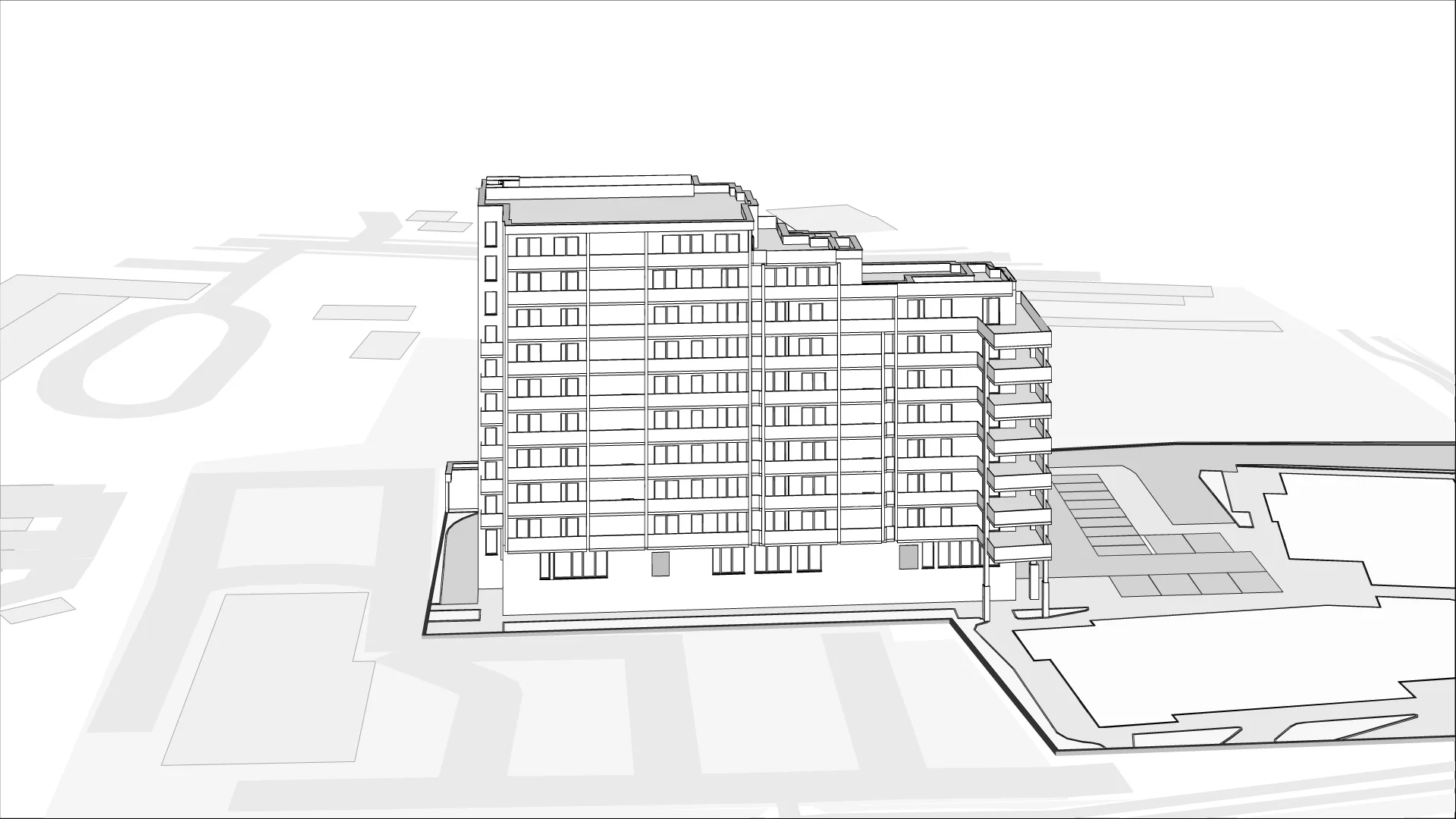 Wirtualna makieta 3D mieszkania 58.05 m², M15/KL3