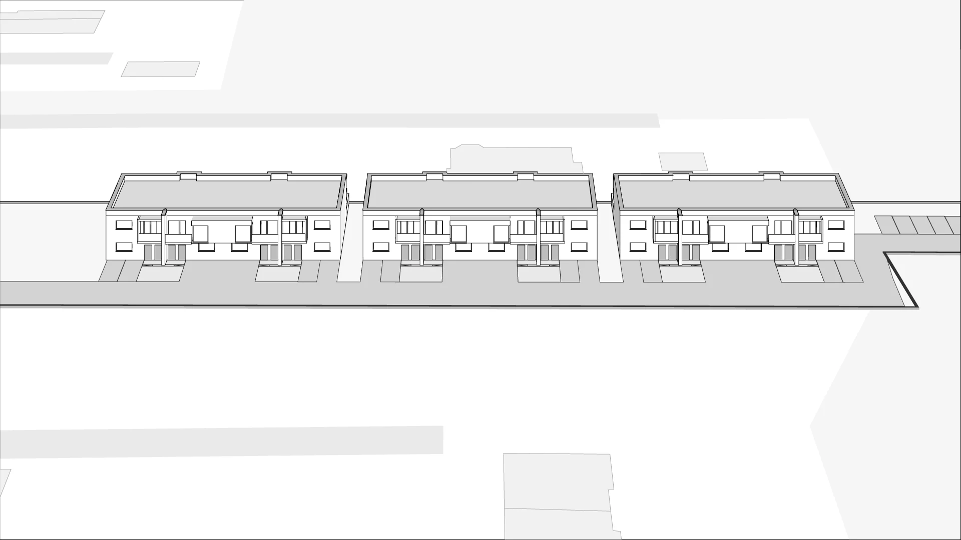 Wirtualna makieta 3D inwestycji Sandomierska 165