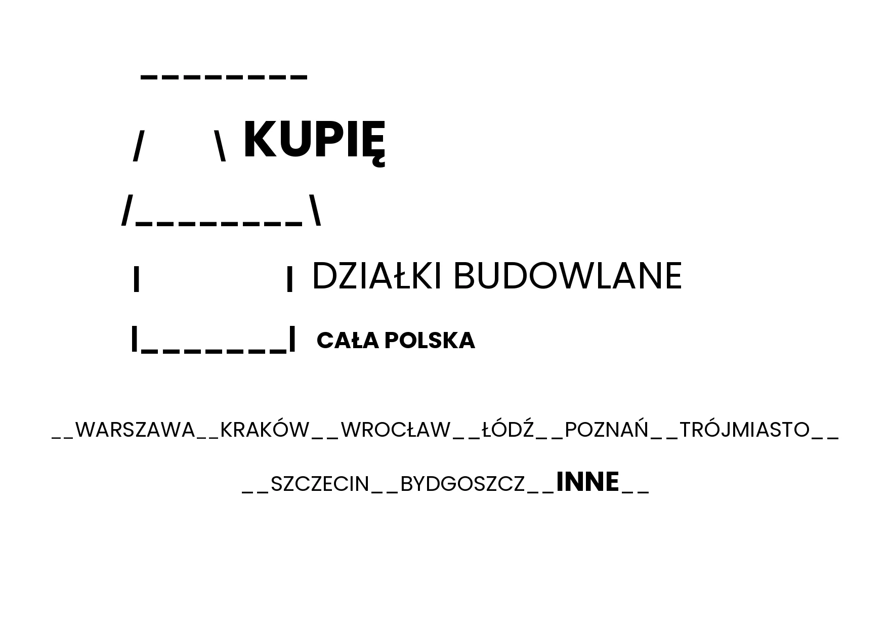  CAŁA POLSKA Fundusz poszukuje działek budowlanych!