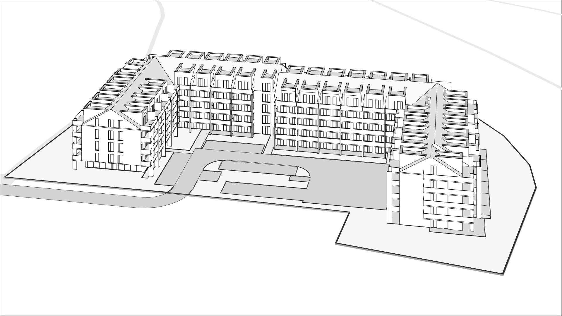 Wirtualna makieta 3D apartamentu 32.1 m², C.4.195