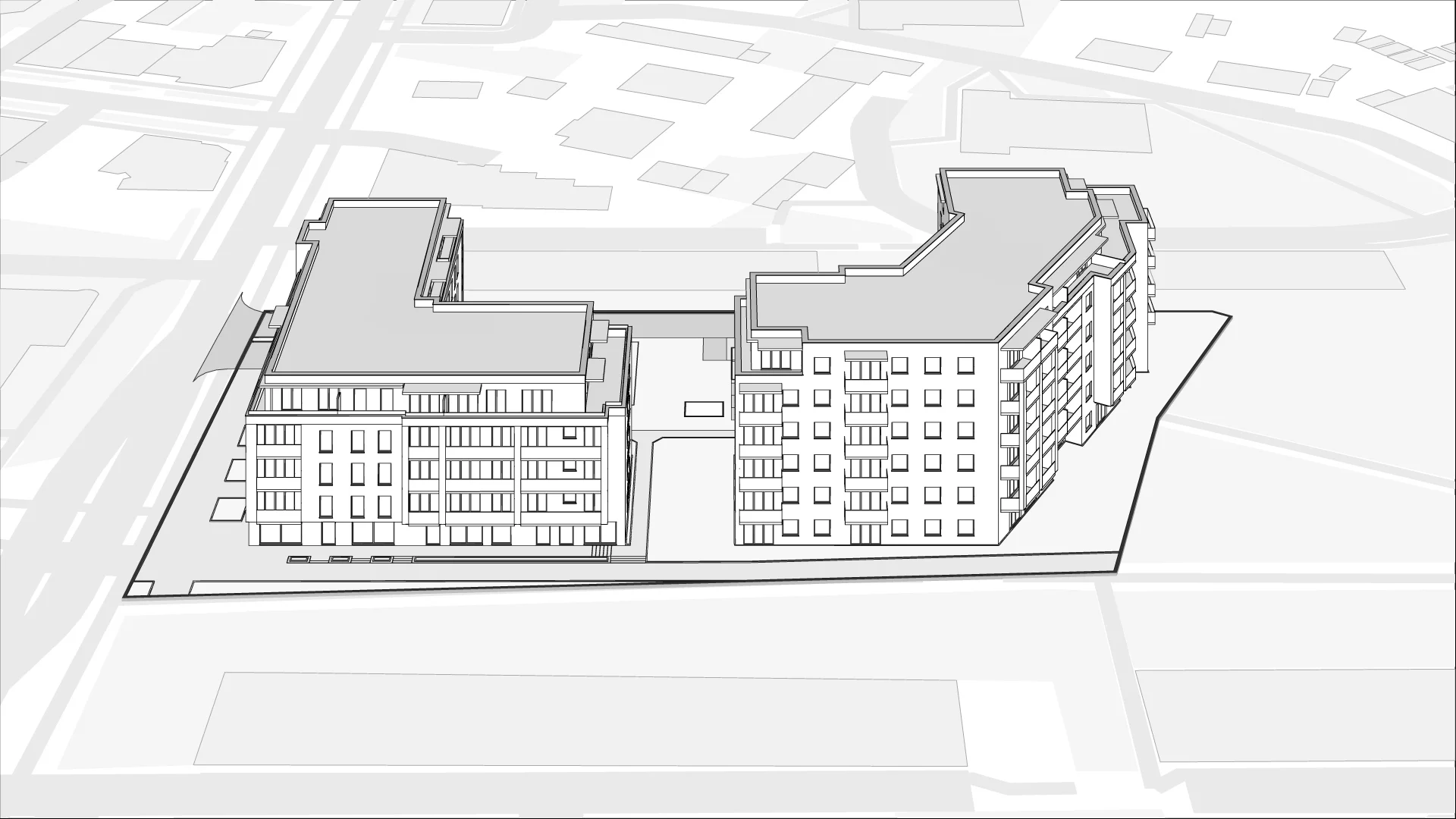 Wirtualna makieta 3D inwestycji Duo Residence