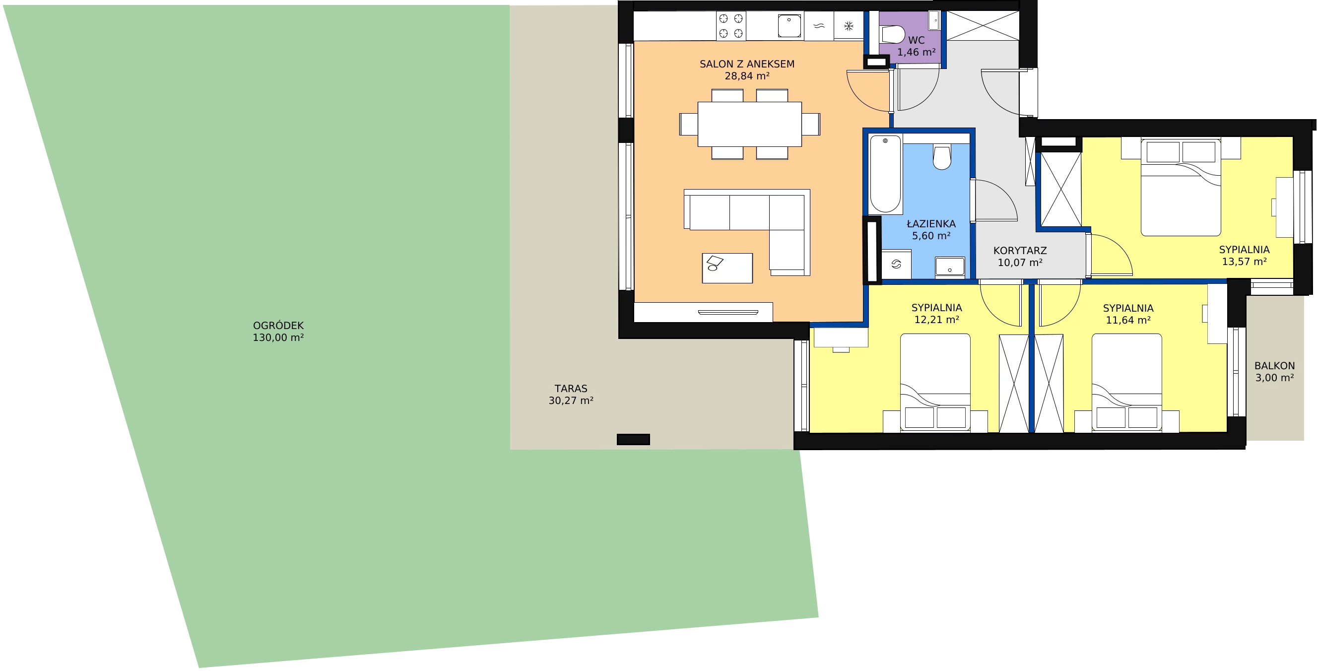 Zalety apartamentu 83.3 m², 12G.1 - sprzedaż od III kwartału 2025 roku