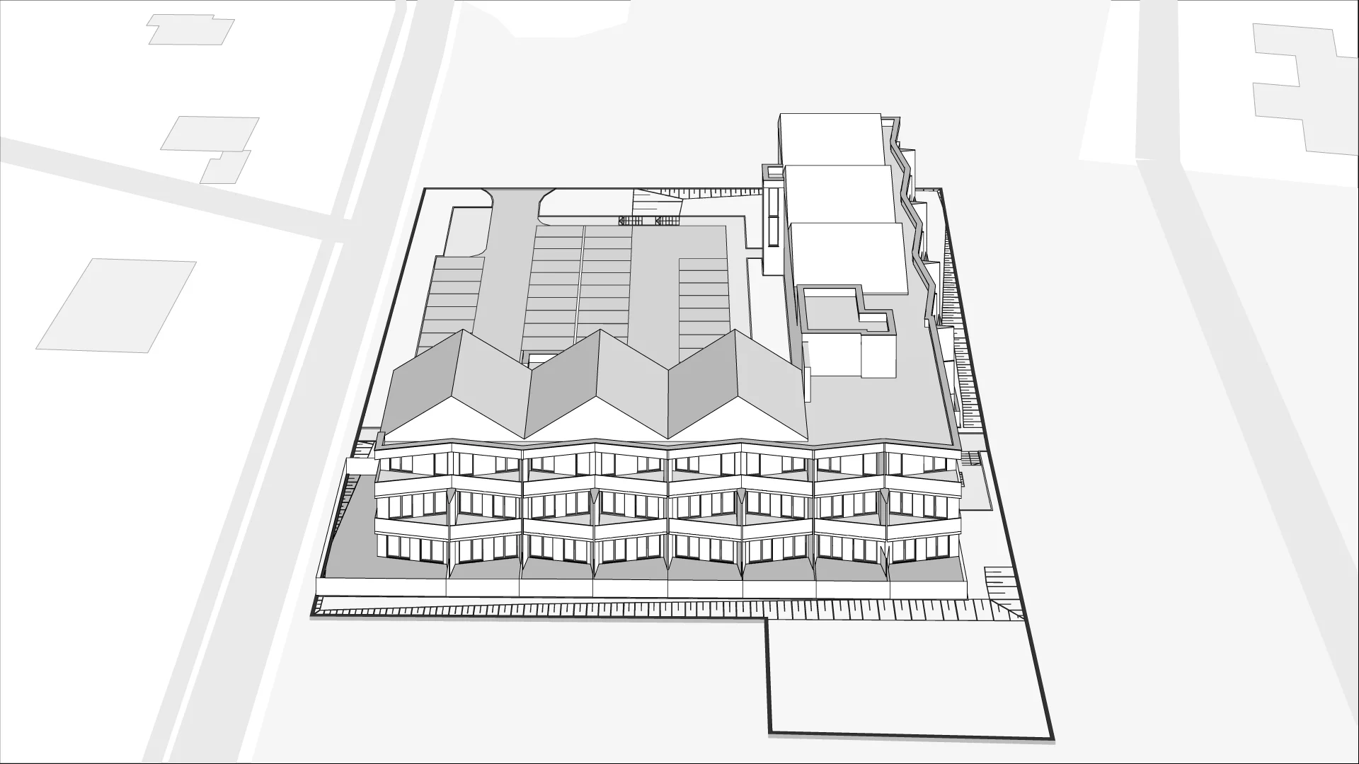 Wirtualna makieta 3D inwestycji Nowa Palmiarnia