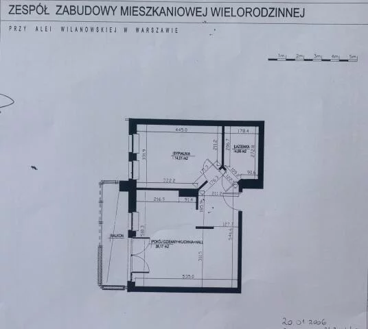 2 pokoje, mieszkanie 47,00 m², piętro 2, oferta nr , 217, Warszawa, Wilanów, Wilanów, Krzysztofa Kieślowskiego