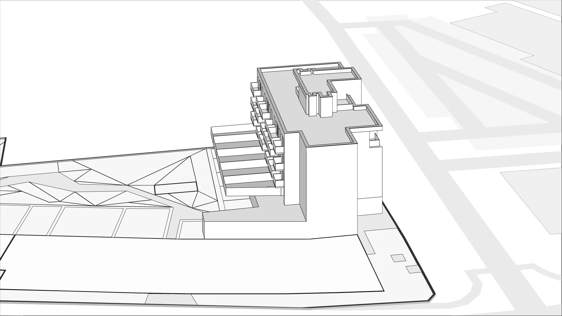 Wirtualna makieta 3D mieszkania 38.93 m², A28