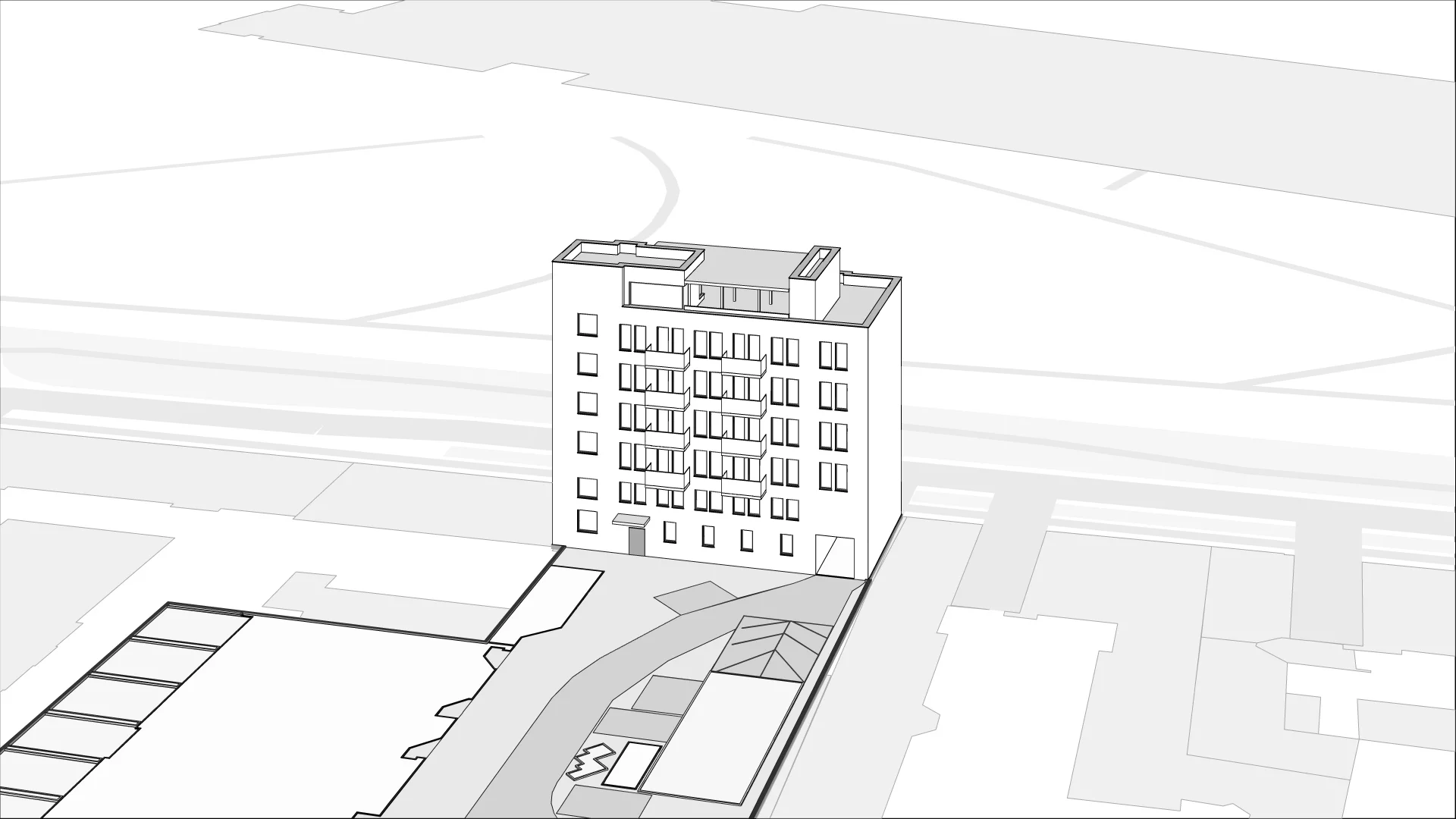 Wirtualna makieta 3D mieszkania 46.46 m², A/2/1