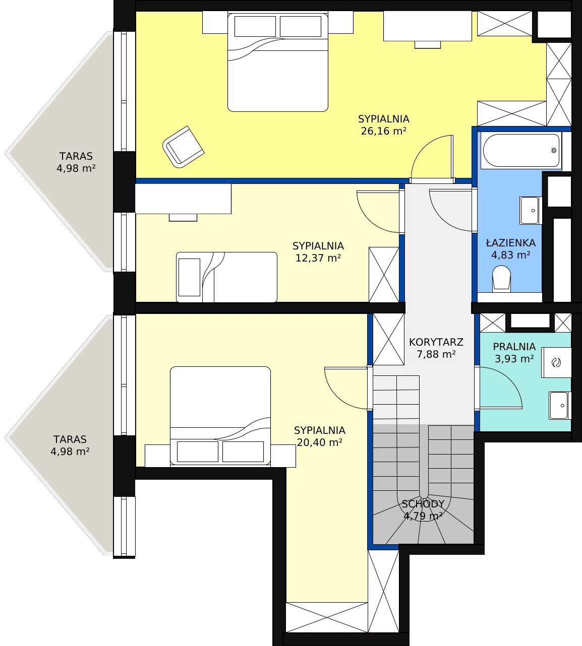 Zalety apartamentu 159.22 m², B/7/12