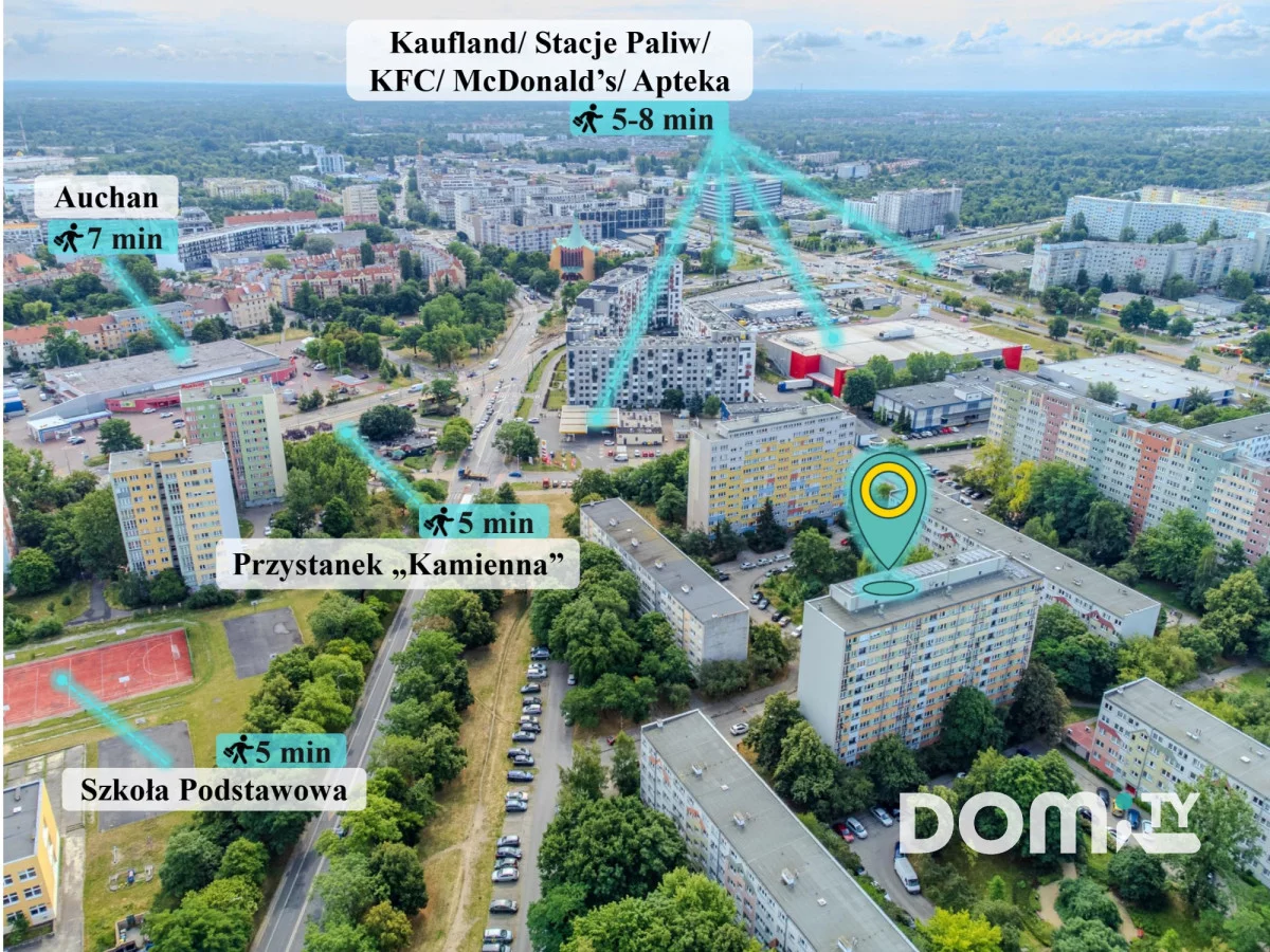 3 pokoje, apartament 55,00 m², piętro 1, oferta nr , 489280, Wrocław
