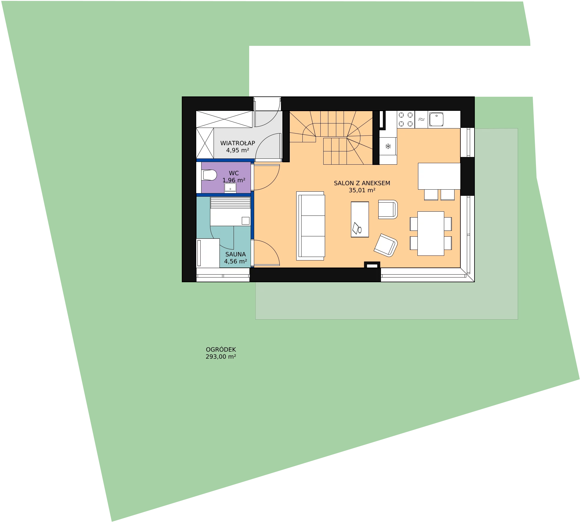 Zalety domu 81.94 m², 1