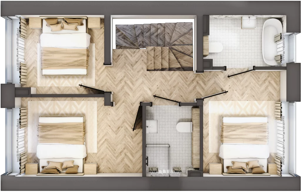 Dom 81,94 m², oferta nr 2, Zakątek Chotarz, Kościelisko, ul. Nędzy Kubińca