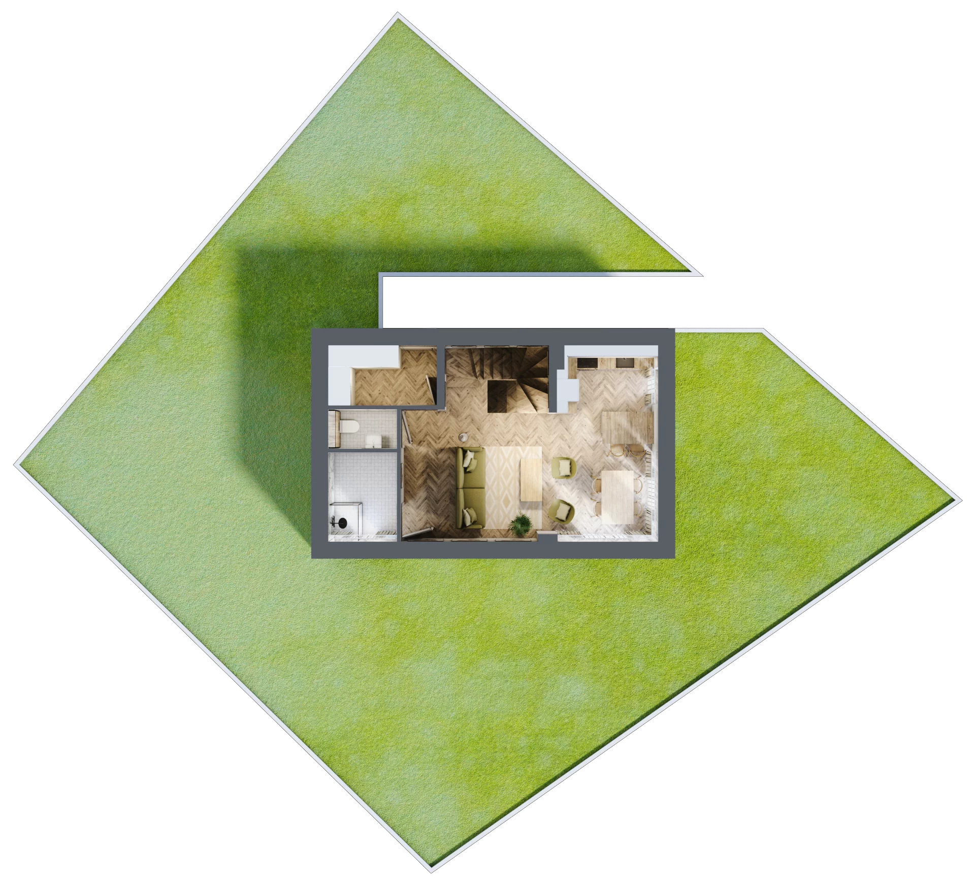 Dom 81,94 m², oferta nr 3, Zakątek Chotarz, Kościelisko, ul. Nędzy Kubińca