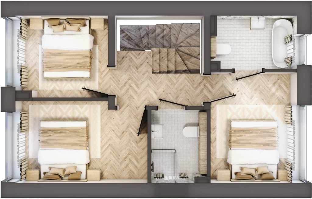 Dom 81,94 m², oferta nr 3, Zakątek Chotarz, Kościelisko, ul. Nędzy Kubińca