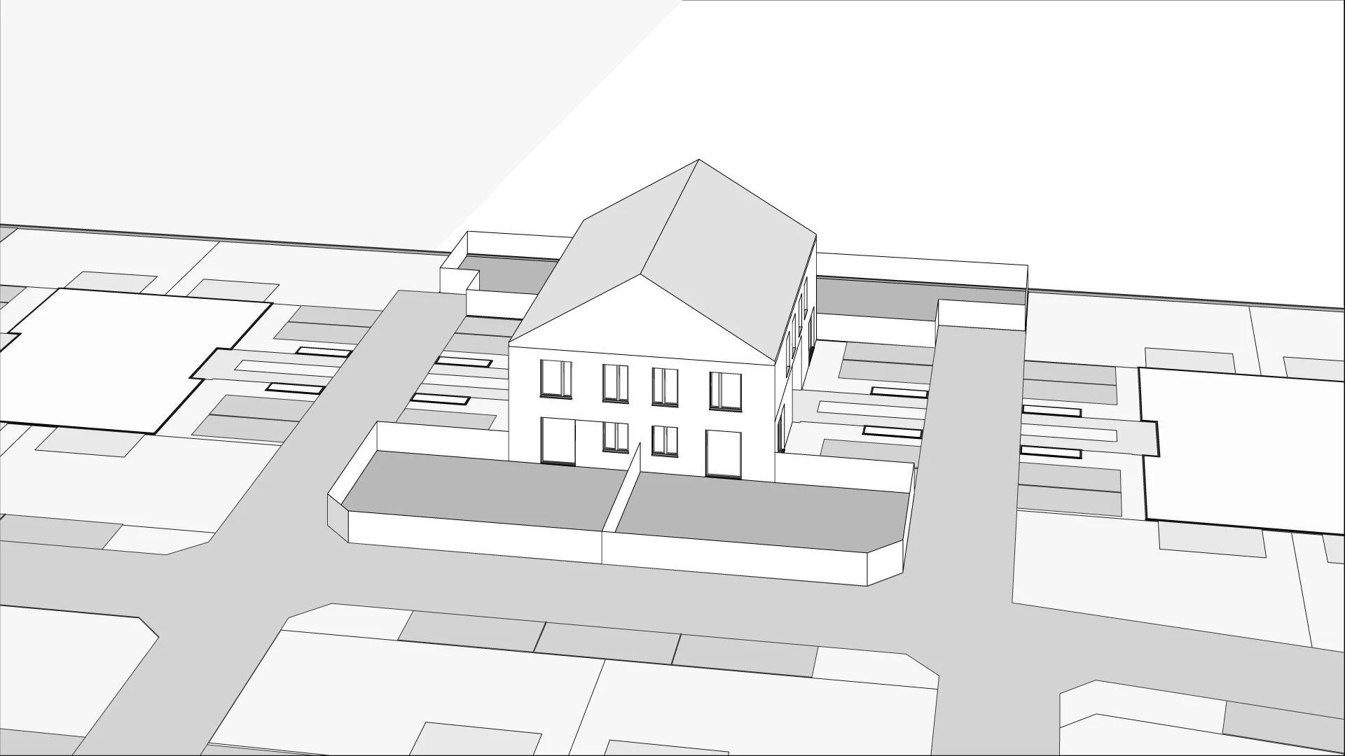 Wirtualna makieta 3D domu 94.1 m², 13B