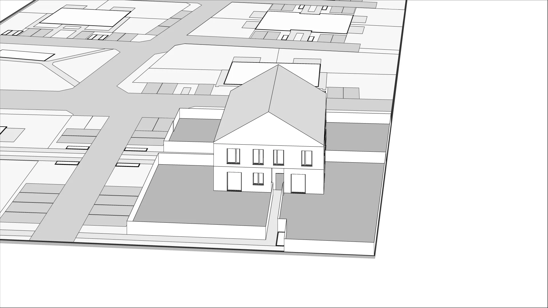 Wirtualna makieta 3D domu 94.1 m², 16C
