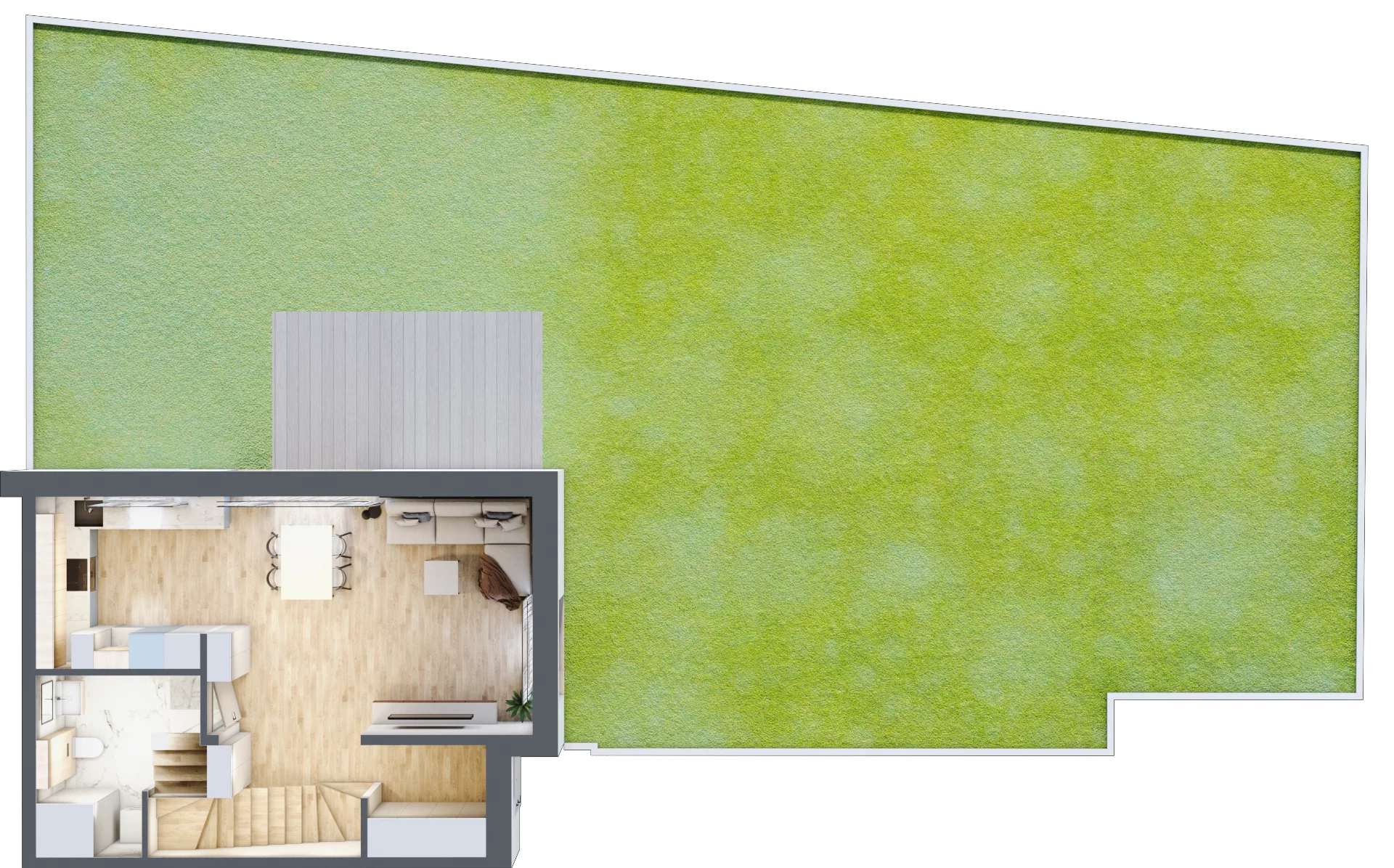 Dom 94,48 m², oferta nr 16A, Osiedle Tymiankowa 1 - domy, Łódź, Widzew, ul. Tymiankowa 1