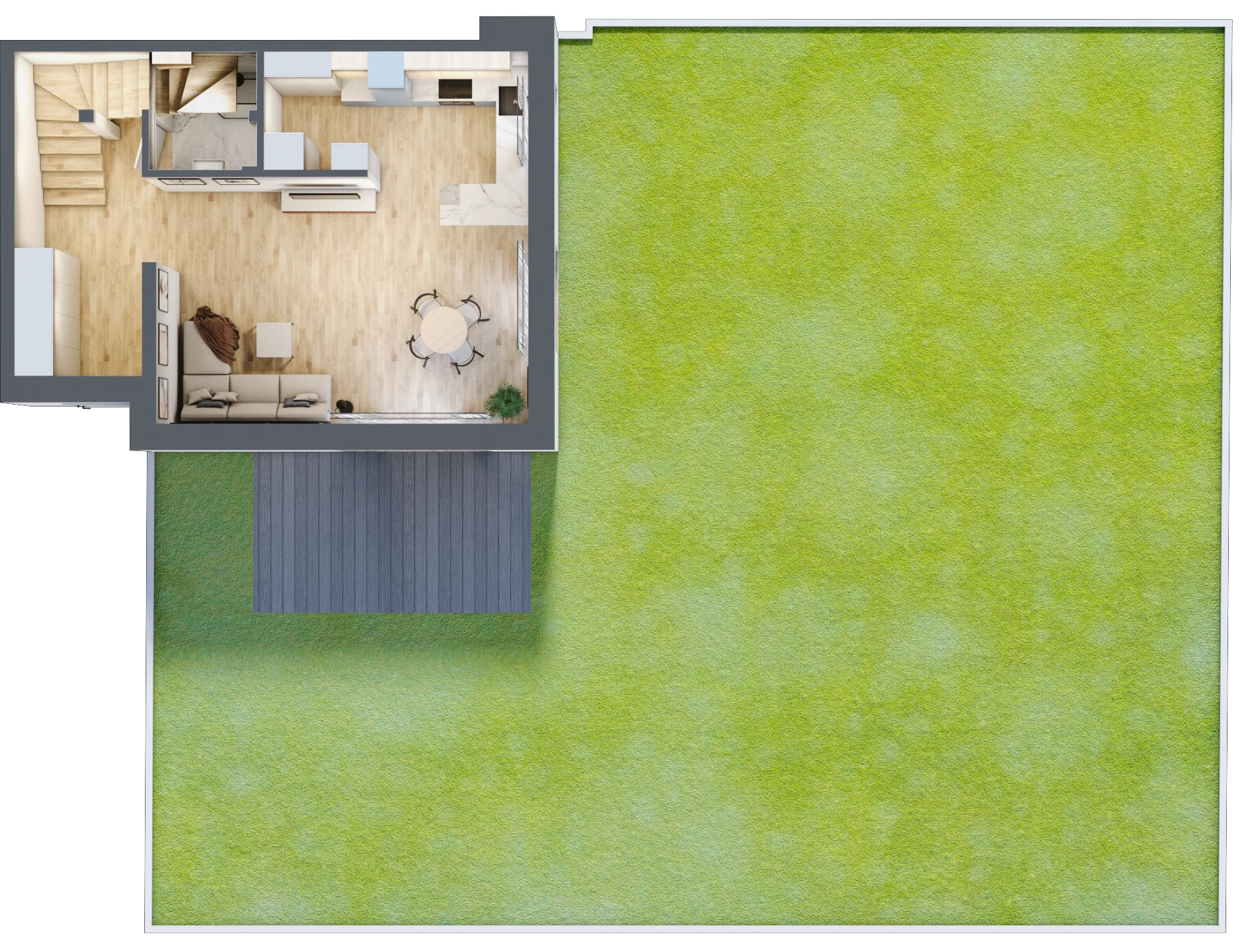 Dom 94,10 m², oferta nr 16B, Osiedle Tymiankowa 1 - domy, Łódź, Widzew, ul. Tymiankowa 1