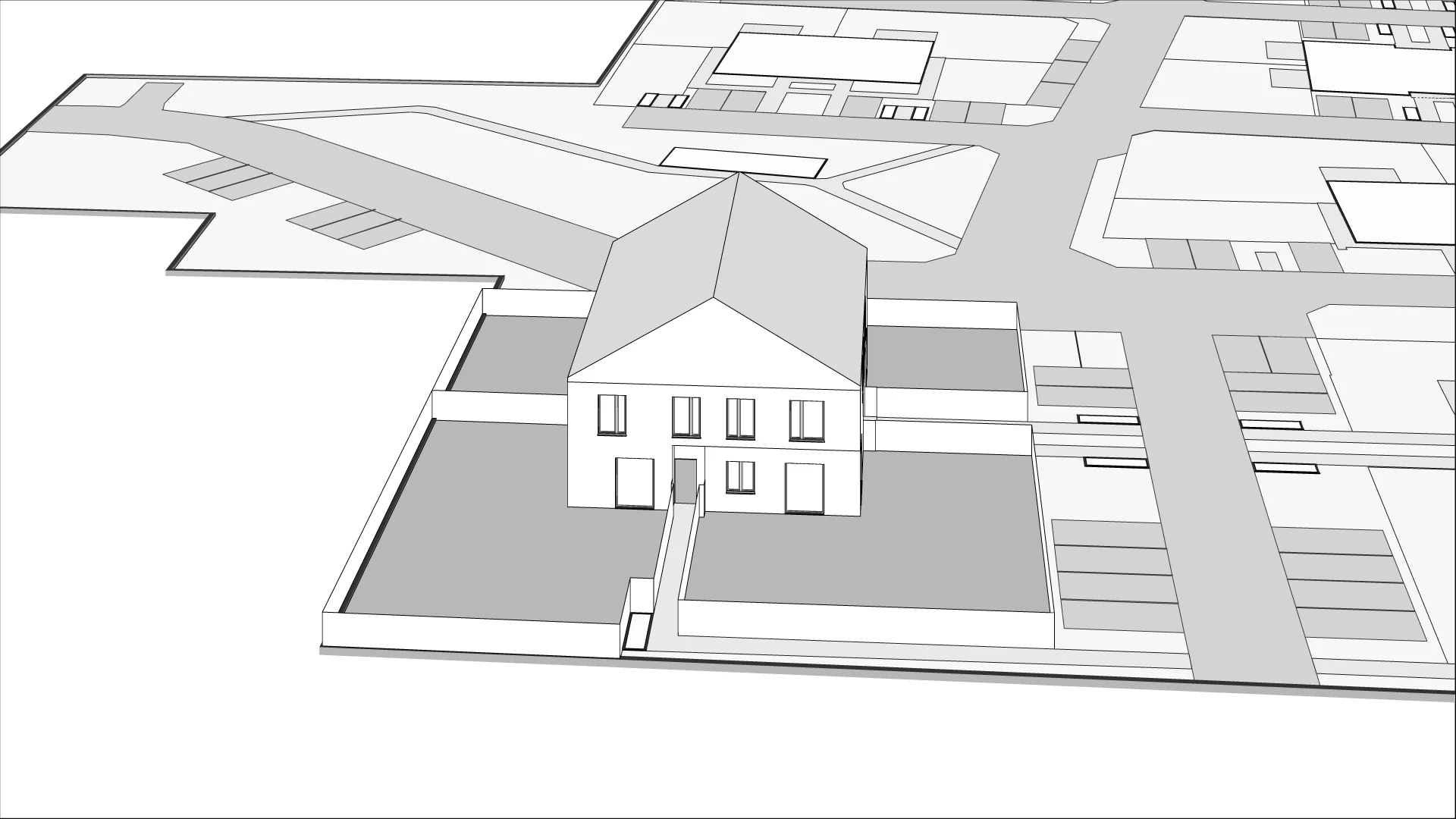 Wirtualna makieta 3D domu 94.48 m², 17C